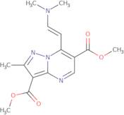 Dimethyl 7-[(E)-2-(dimethylamino)vinyl]-2-methylpyrazolo[1,5-a]pyrimidine-3,6-dicarboxylate