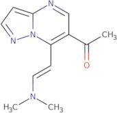 1-{7-[(E)-2-(Dimethylamino)vinyl]pyrazolo[1,5-a]pyrimidin-6-yl}ethanone
