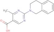 2-(3,4-Dihydroisoquinolin-2(1H)-yl)-4-methylpyrimidine-5-carboxylic acid