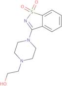 2-[4-(1,1-Dioxido-1,2-benzisothiazol-3-yl)piperazin-1-yl]ethanol
