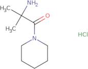 (1,1-Dimethyl-2-oxo-2-piperidin-1-ylethyl)amine HCl