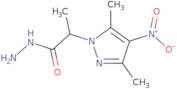 2-(3,5-Dimethyl-4-nitro-1H-pyrazol-1-yl)propanohydrazide