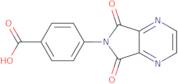 4-(5,7-Dioxo-5,7-dihydro-6H-pyrrolo[3,4-b]pyrazin-6-yl)benzoic acid