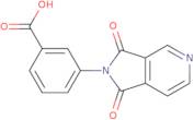 3-(1,3-Dioxo-1,3-dihydro-2H-pyrrolo[3,4-c]pyridin-2-yl)benzoic acid