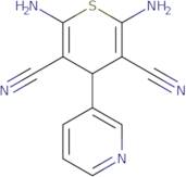 2,6-Diamino-4-pyridin-3-yl-4H-thiopyran-3,5-dicarbonitrile