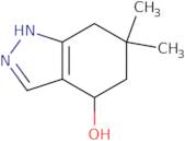 6,6-Dimethyl-4,5,6,7-tetrahydro-2H-indazol-4-ol