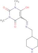 1,3-Dimethyl-5-{[(piperidin-4-ylmethyl)amino]methylene}pyrimidine-2,4,6(1H,3H,5H)-trione