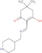 5,5-Dimethyl-2-{[(piperidin-4-ylmethyl)amino]methylene}cyclohexane-1,3-dione