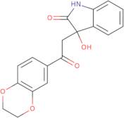 3-[2-(2,3-Dihydro-1,4-benzodioxin-6-yl)-2-oxoethyl]-3-hydroxy-1,3-dihydro-2H-indol-2-one