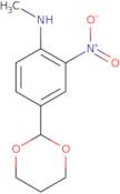 [4-(1,3-Dioxan-2-yl)-2-nitrophenyl]methylamine