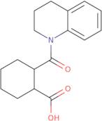 2-(3,4-Dihydroquinolin-1(2H)-ylcarbonyl)cyclohexanecarboxylic acid