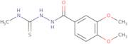 2-(3,4-Dimethoxybenzoyl)-N-methylhydrazinecarbothioamide