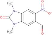 1,3-Dimethyl-6-nitro-2-oxo-2,3-dihydro-1H-benzimidazole-5-carbaldehyde