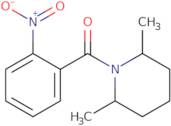 2,6-Dimethyl-1-(2-nitrobenzoyl)piperidine