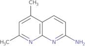 5,7-Dimethyl-1,8-naphthyridin-2-amine