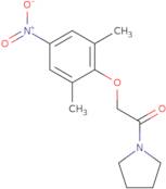 1-[(2,6-Dimethyl-4-nitrophenoxy)acetyl]pyrrolidine