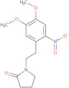 1-[2-(4,5-Dimethoxy-2-nitrophenyl)ethyl]pyrrolidin-2-one