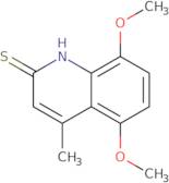 5,8-Dimethoxy-4-methylquinoline-2-thiol