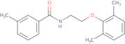 N-[2-(2,6-Dimethylphenoxy)ethyl]-3-methylbenzamide