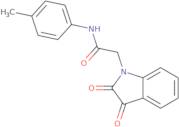 2-(2,3-Dioxo-2,3-dihydro-1H-indol-1-yl)-N-(4-methylphenyl)acetamide