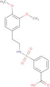 3-({[2-(3,4-Dimethoxyphenyl)ethyl]amino}sulfonyl)benzoic acid