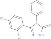 5-(2,4-Dichlorophenyl)-4-phenyl-4H-1,2,4-triazole-3-thiol