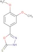 5-(3,4-Dimethoxyphenyl)-1,3,4-oxadiazole-2-thiol