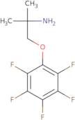 [1,1-Dimethyl-2-(pentafluorophenoxy)ethyl]amine