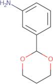 [3-(1,3-Dioxan-2-yl)phenyl]amine