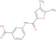 3-[(4,5-Dimethyl-2-furoyl)amino]benzoic acid