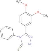 5-(3,4-Dimethoxyphenyl)-4-phenyl-4H-1,2,4-triazole-3-thiol