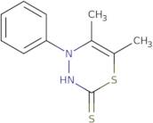 5,6-Dimethyl-4-phenyl-4H-1,3,4-thiadiazine-2-thiol