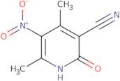 4,6-Dimethyl-5-nitro-2-oxo-1,2-dihydropyridine-3-carbonitrile