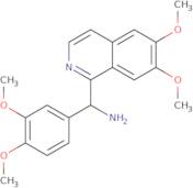[(6,7-Dimethoxyisoquinolin-1-yl)(3,4-dimethoxyphenyl)methyl]amine