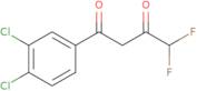 1-(3,4-Dichlorophenyl)-4,4-difluorobutane-1,3-dione