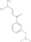 (2E)-1-[3-(Difluoromethoxy)phenyl]-3-(dimethylamino)prop-2-en-1-one