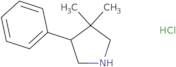 3,3-Dimethyl-4-phenylpyrrolidine hydrochloride