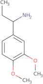 [1-(3,4-Dimethoxyphenyl)propyl]amine