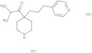 N,N-Dimethyl-4-(3-pyridin-4-ylpropyl)piperidine-4-carboxamide dihydrochloride