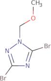 3,5-Dibromo-1-(methoxymethyl)-1H-1,2,4-triazole