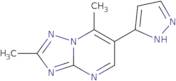 2,7-Dimethyl-6-(1H-pyrazol-3-yl)[1,2,4]triazolo[1,5-a]pyrimidine