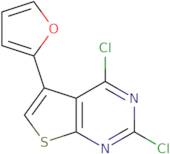 2,4-Dichloro-5-(2-furyl)thieno[2,3-d]pyrimidine