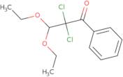 2,2-Dichloro-3,3-diethoxy-1-phenylpropan-1-one