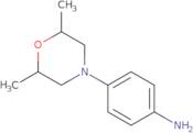 [4-(2,6-Dimethylmorpholin-4-yl)phenyl]amine