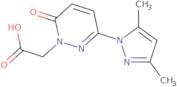 [3-(3,5-Dimethyl-1H-pyrazol-1-yl)-6-oxopyridazin-1(6H)-yl]acetic acid