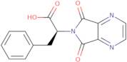 2-(5,7-Dioxo-5,7-dihydro-6H-pyrrolo[3,4-b]pyrazin-6-yl)-3-phenylpropanoic acid