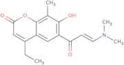 6-[3-(Dimethylamino)acryloyl]-4-ethyl-7-hydroxy-8-methyl-2H-chromen-2-one