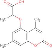 2-[(4,7-Dimethyl-2-oxo-2H-chromen-5-yl)oxy]propanoic acid