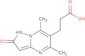 3-(5,7-Dimethyl-2-oxo-1,2-dihydropyrazolo[1,5-a]pyrimidin-6-yl)propanoic acid