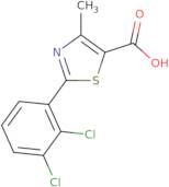 2-(2,3-Dichlorophenyl)-4-methyl-1,3-thiazole-5-carboxylic acid